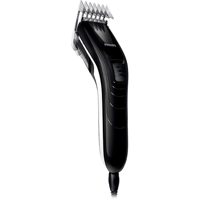 Philips Cortapelos QC5115/15 con Cable, Negro/Blanco Philips Cortapelos QC5115/15 con Cable, Negro/Blanco